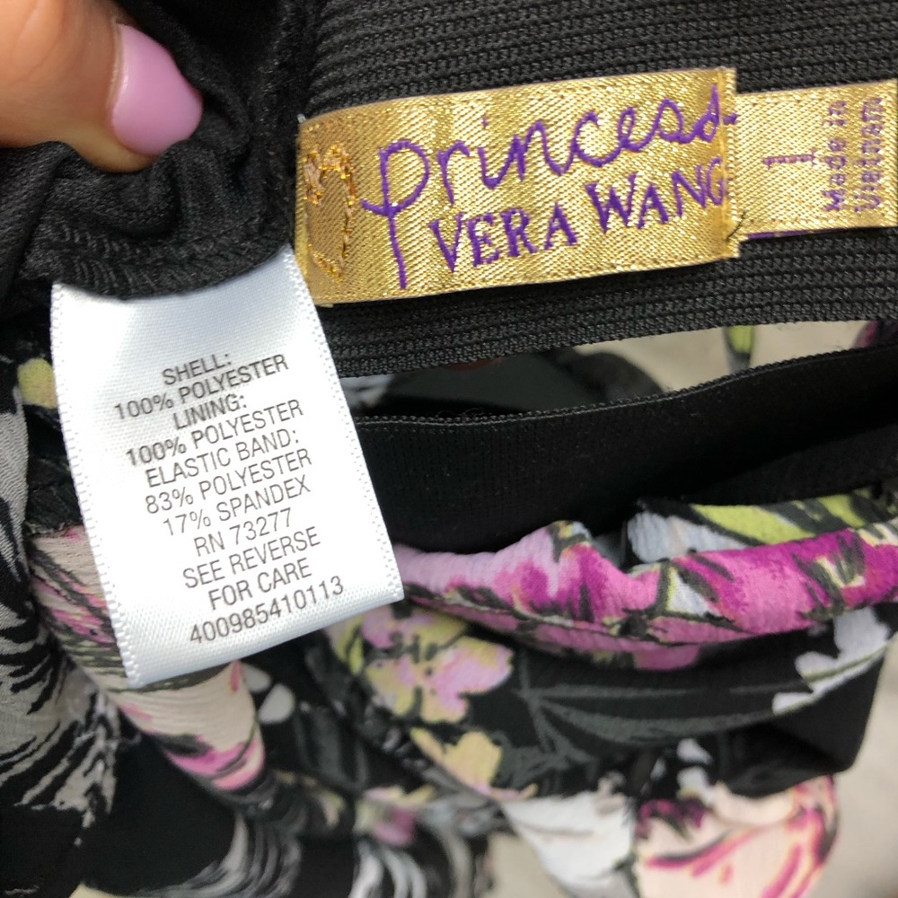 Princess Vera Vera Wang Floral Mini Dress - Picture 3 of 3